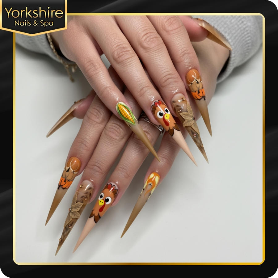 Thanksgiving nail collection